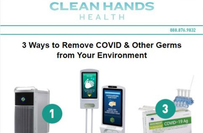 Clean Hands Kiosk Email Campaign